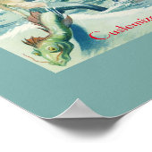 マーメイドライディングシーヘビThunder_Cove ポスター (角)