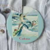 マーメイドライディングシーヘビThunder_Cove 缶バッジ (インサイチュ)