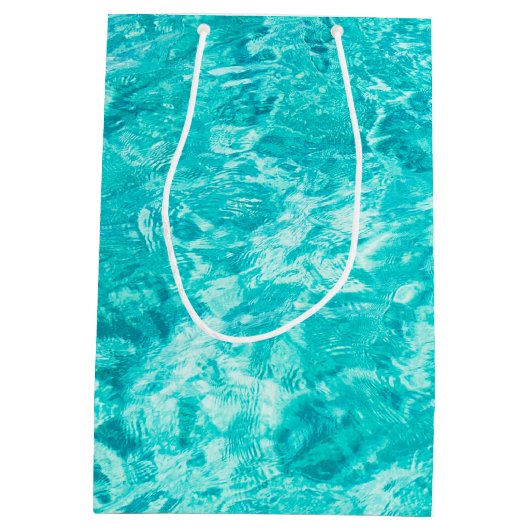 マーメイドライフオウム – 中抱き枕 ミディアムペーパーバッグ (裏面)