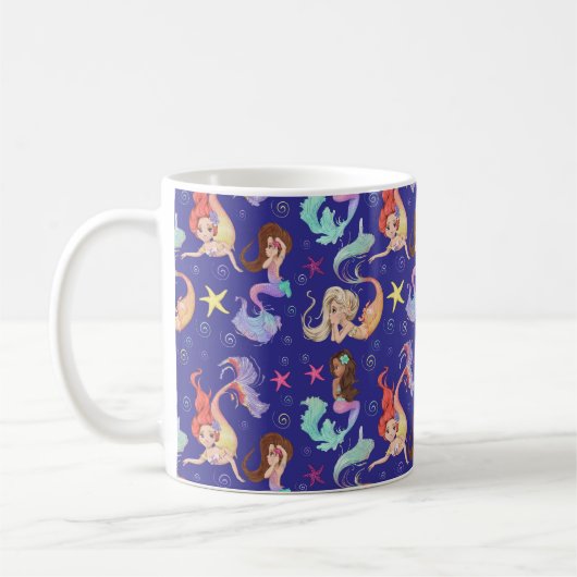 マーメイドライフマグ コーヒーマグカップ (左)