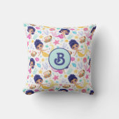 マーメイドライフモノグラムの装飾用クッション クッション (正面)