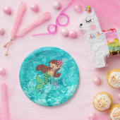 マーメイドライフ紙プレート ペーパープレート (パーティー)