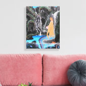 マーメイドラグーン キャンバスプリント (インサイチュ (リビング))