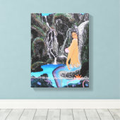 マーメイドラグーン キャンバスプリント (インサイチュ (ウッドフロア))