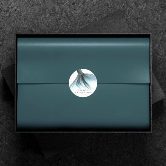 マーメイドラックステール |シーフオムミントグリーンアクアカスタム ラウンドシール