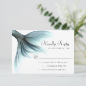 マーメイドラックステール |シーフオムミントグリーンアクアシェン 出欠カード (スタンド正面)