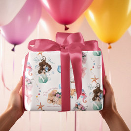 マーメイドラッピング紙シート ラッピングペーパーシート