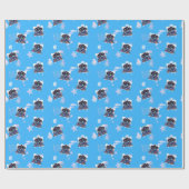 マーメイドラッピング紙 転が ラッピングペーパー (フラット)