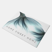 マーメイドリュックス |シーフオムミントグリーンホームスイートホーム ドアマット (アングル)