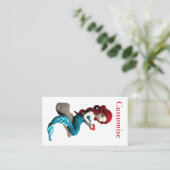 マーメイドリラックスの飲料付きサンダー_コーブ 名刺 (スタンド正面)