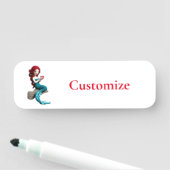 マーメイドリラックスの飲料付きサンダー_コーブ 名札 (インサイチュ)