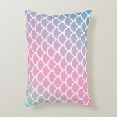 マーメイドレインボーカラー アクセントクッション (正面(垂直))