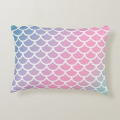 マーメイドレインボーカラー アクセントクッション (裏面)