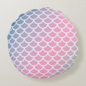 マーメイドレインボーカラー ラウンドクッション (裏面)