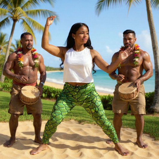 マーメイドレギンス レギンス