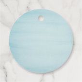 マーメイドレッドヘアメッセージカード フェイバータグ (裏面)