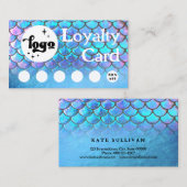 マーメイドロイヤリティカード 名刺 (正面/裏面)
