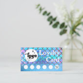 マーメイドロイヤリティカード 名刺 (スタンド正面)