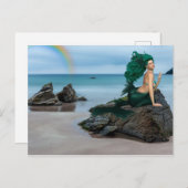 マーメイドロックビーチ風景 ポストカード (正面/裏面)