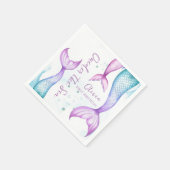 マーメイドワンダーザシーマーメイド スタンダードカクテルナプキン (角)