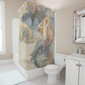 マーメイドワーウィックゴブル シャワーカーテン (インサイチュ)