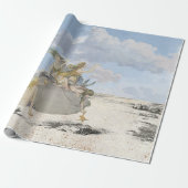 マーメイドヴィンテージデコペビーチスターフィッシュ海 ラッピングペーパー (アンロールド)