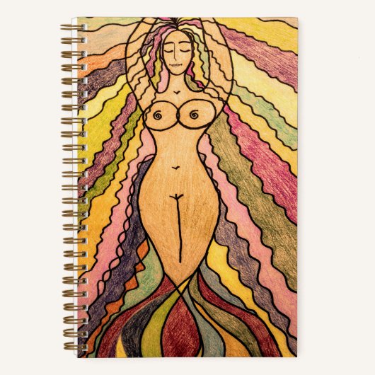 マーメイドヴィンテージ手帳 ノートブック (正面)