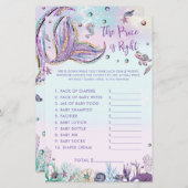 マーメイド価格は正しいゲームのシャワー活動 (正面/裏面)