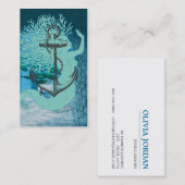 マーメイド及びいかりダイビングインストラクター 名刺 (正面/裏面)