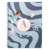 マーメイド名スパイラルノート ノートブック (正面)