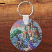 マーメイド城 キーホルダー (正面)