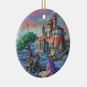 マーメイド城 セラミックオーナメント (右)