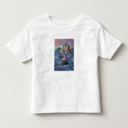 マーメイド城 トドラーTシャツ (正面)