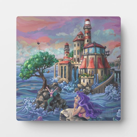 マーメイド城 フォトプラーク (正面)