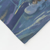 マーメイド城 フリースブランケット (角)