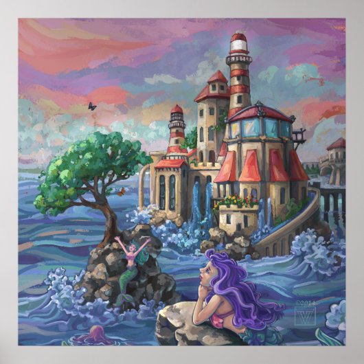 マーメイド城 ポスター (正面)