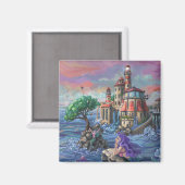 マーメイド城 マグネット (正面/裏面)