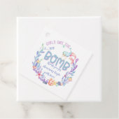 マーメイド女の子は、爆弾のラベル、メッセージカード フェイバータグ (インサイチュ)