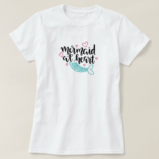 マーメイド女子の基本Tシャツ Tシャツ (デザイン正面)