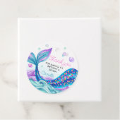 マーメイド子供の誕生日ありがとう フェイバータグ (インサイチュ)