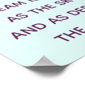 マーメイド子供部屋プリント ポスター (角)