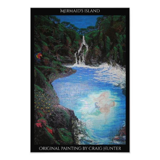 マーメイド島 フォトプリント            (正面)