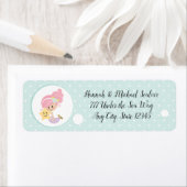 マーメイド差出人住所ラベルライトスキン ラベル (インサイチュ)