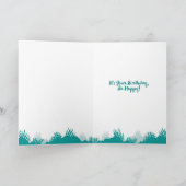 マーメイド引用文誕生日 カード (内部)