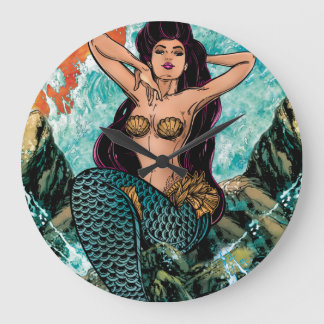 マーメイド時計 ラージ壁時計