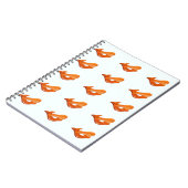 マーメイド柄のノート ノートブック (左側)