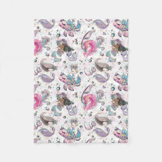 マーメイド毛布海テーマ フリースブランケット