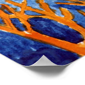 マーメイド沿岸ビーチデコールアートポスター ポスター (角)