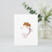 マーメイド注視はがき ポストカード (スタンド正面)