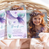 マーメイド海の誕生日会の下感謝していにあなた 招待状